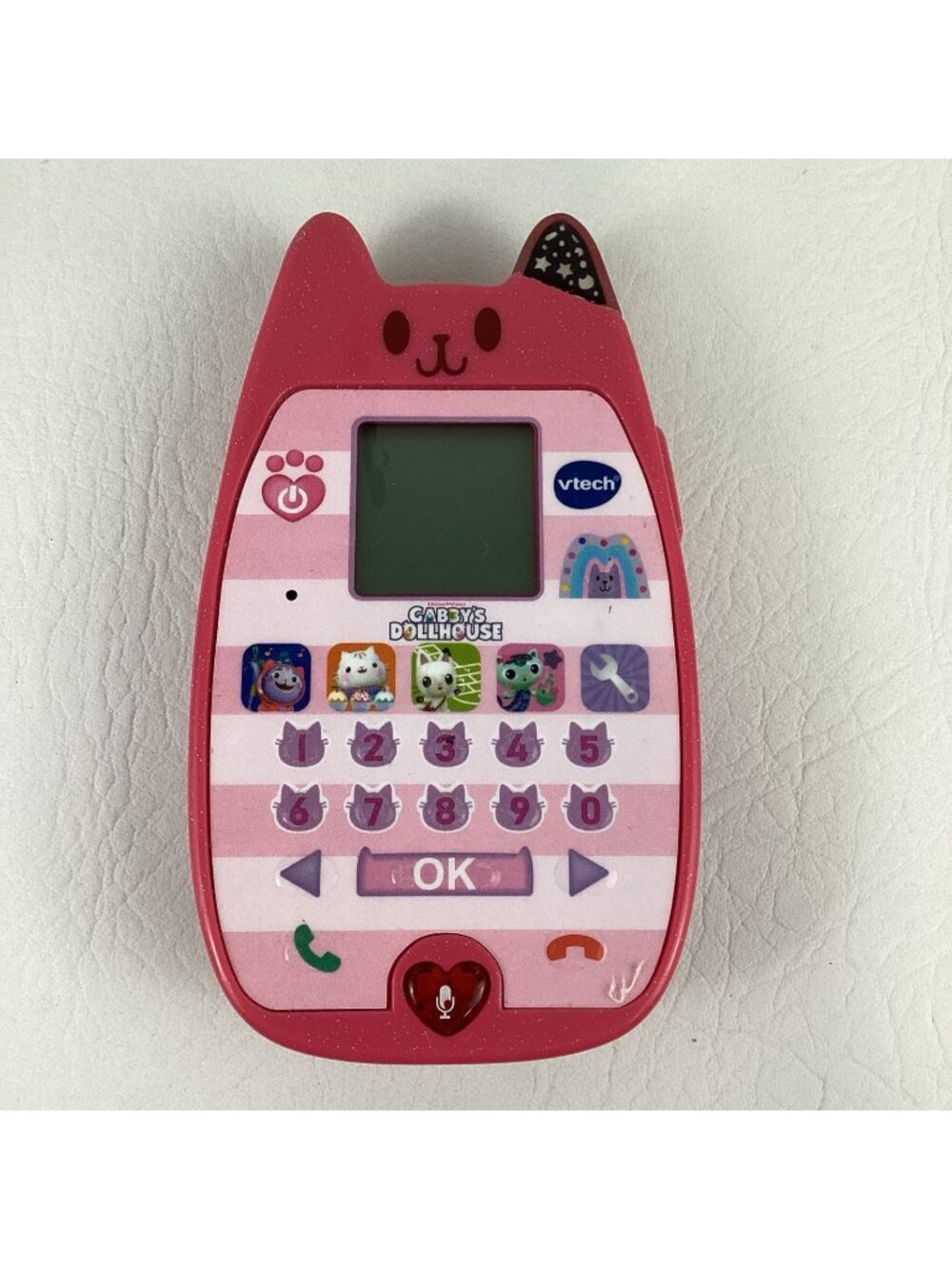 VTech Gabby's Dollhouse A-Meow-Zing Smart Cat Cell Phone Interactive Games Toy